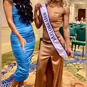 Sherri Hill Bronze Gown